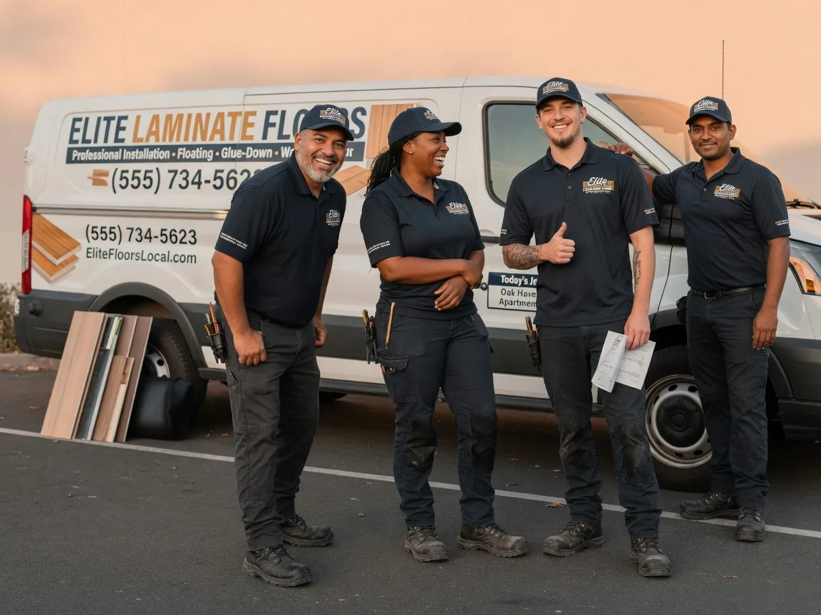 Laminate flooring installation company in Hanna, IN